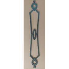 Médallion - Elemento di ringhiera in ferro, parapetto simile a ghisa alto da 90 a 110 cm.